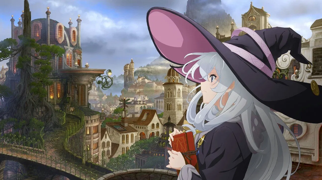 Capa de Wandering Witch: The Journey of Elaina