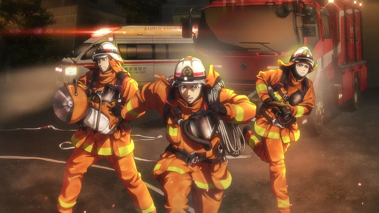 Capa de Firefighter Daigo: Rescuer in Orange
