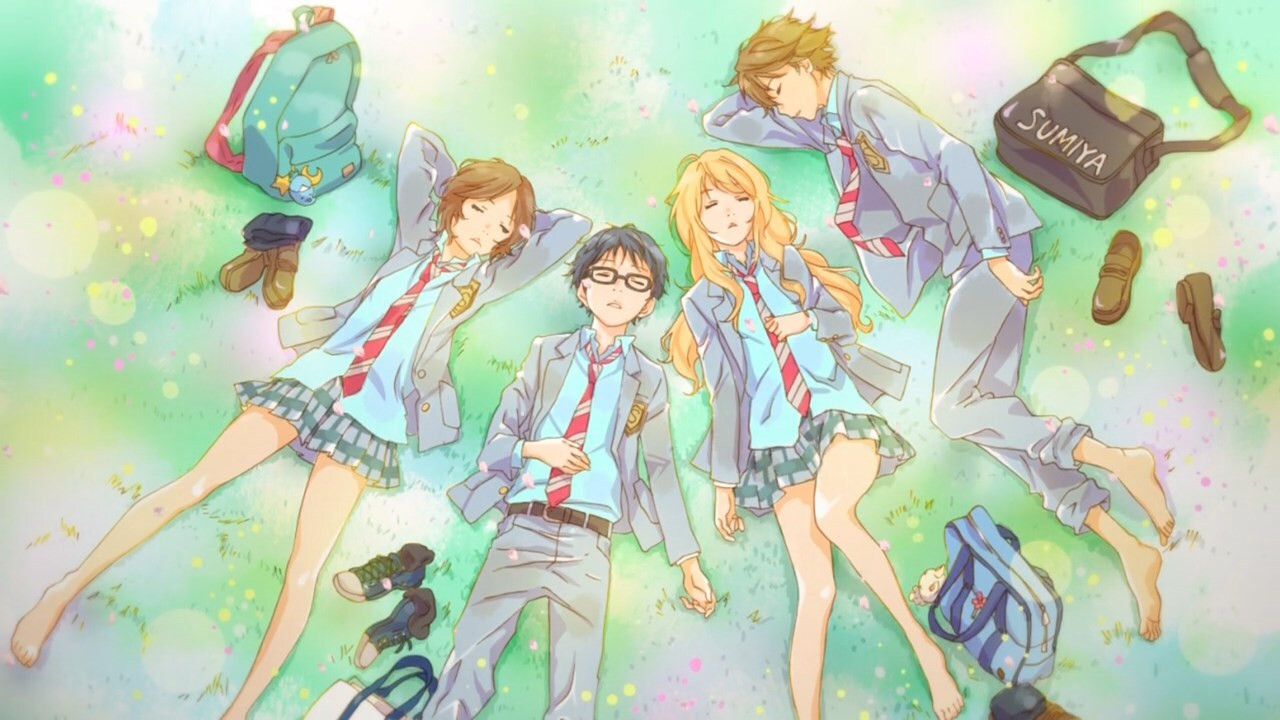 Capa de Your Lie in April