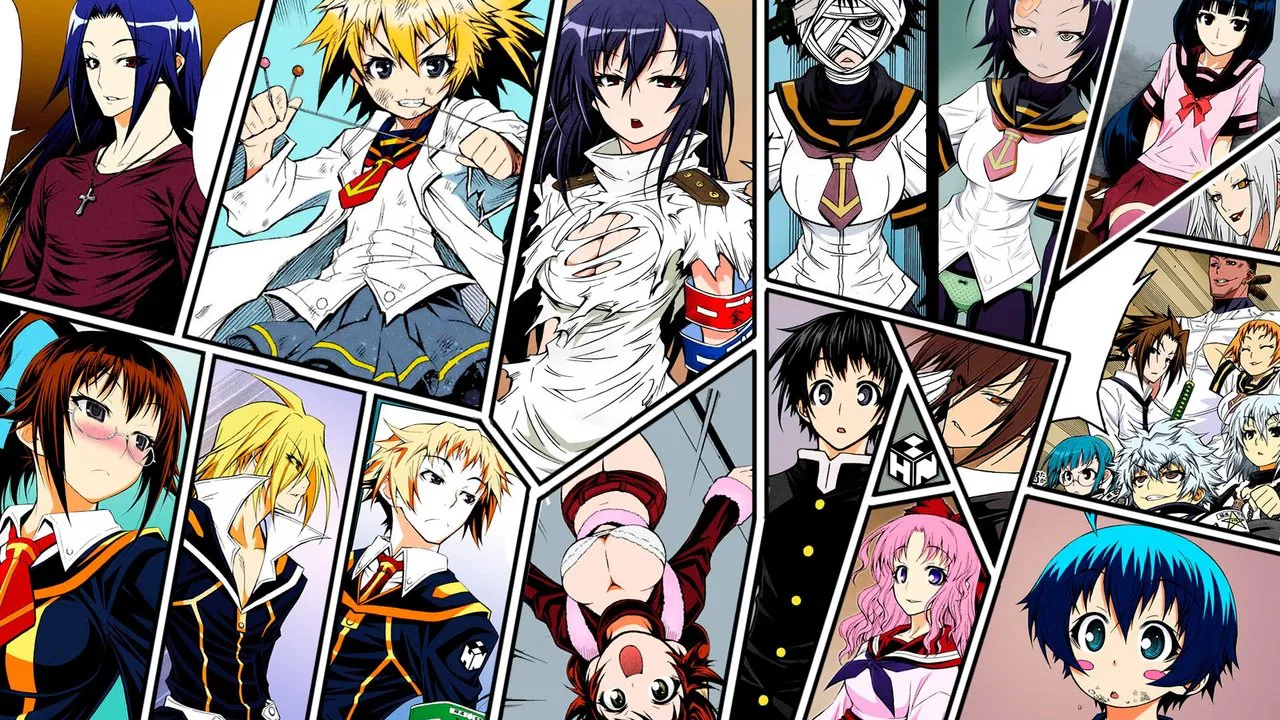 Capa de Medaka Box