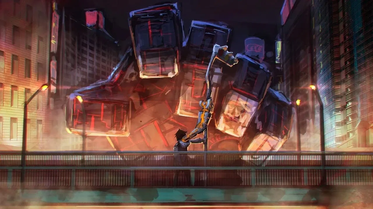 Capa de Mecha-Ude: Mechanical Arms