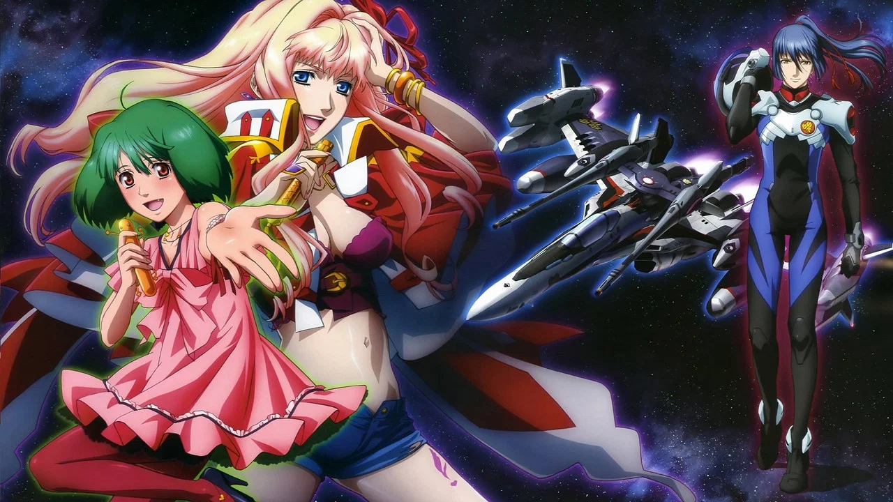 Capa de Macross Frontier