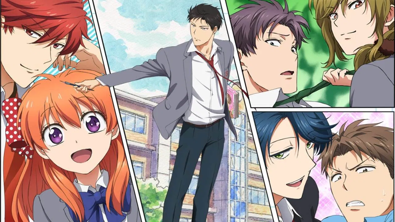 Capa de Monthly Girls' Nozaki-kun