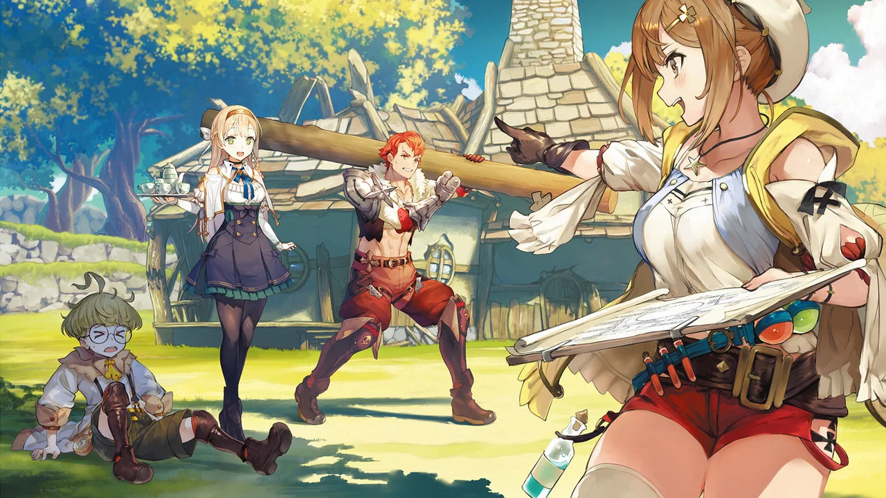Capa de Atelier Ryza: Ever Darkness & the Secret Hideout the Animation