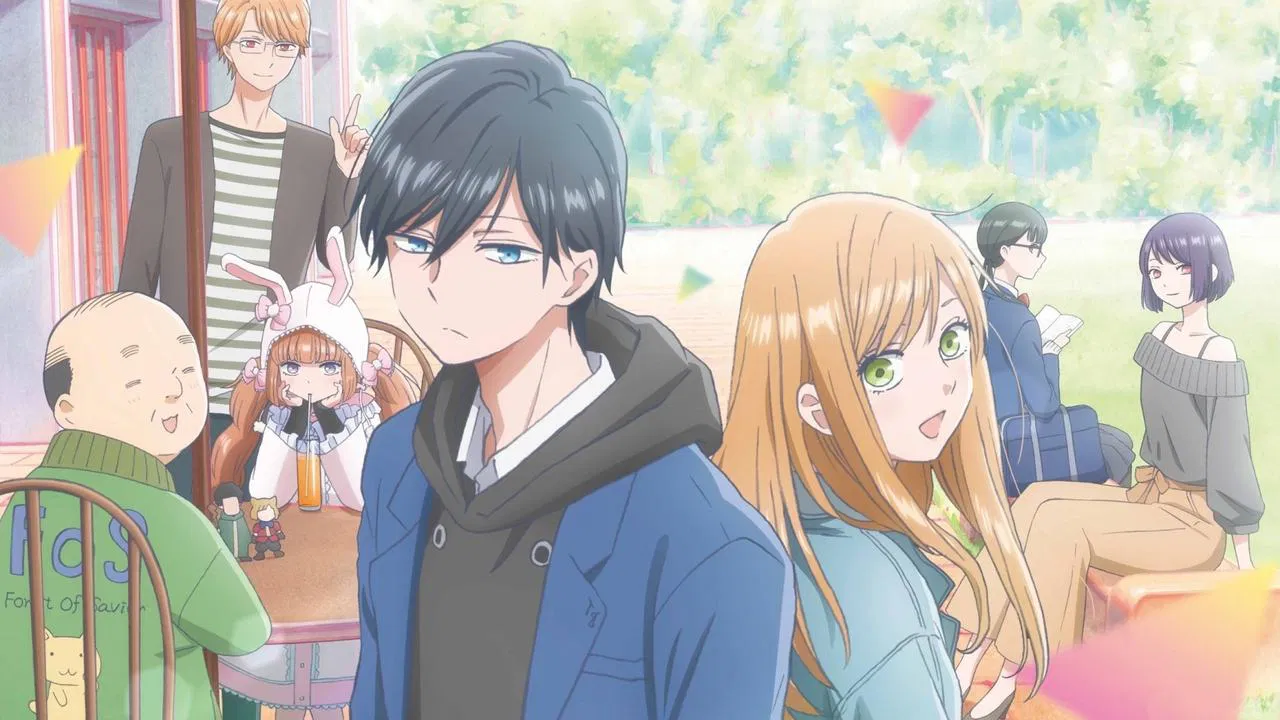 Capa de My Love Story with Yamada-kun at Lv999