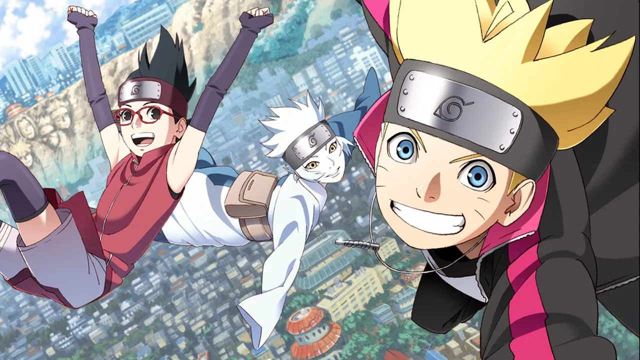 Capa de Boruto: Naruto Next Generations