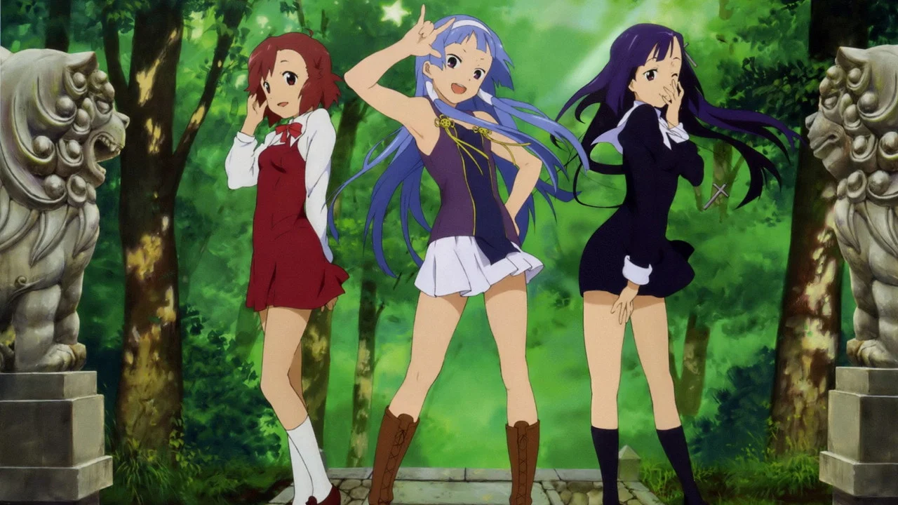 Capa de Kannagi: Crazy Shrine Maidens