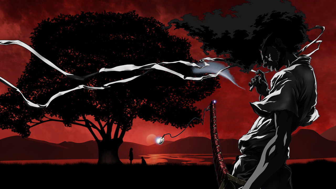 Capa de Afro Samurai