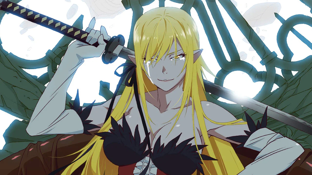 Capa de Kizumonogatari Part 3: Reiketsu