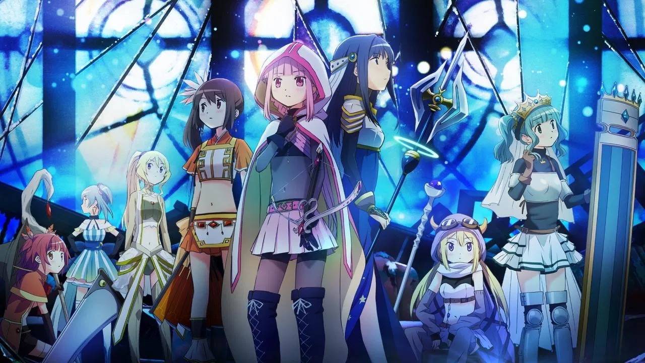 Capa de Magia Record: Puella Magi Madoka Magica Side Story