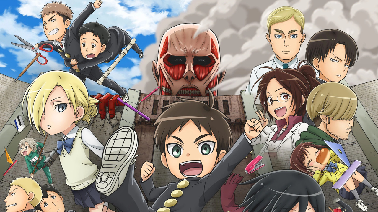 Capa de Attack on Titan: Junior High