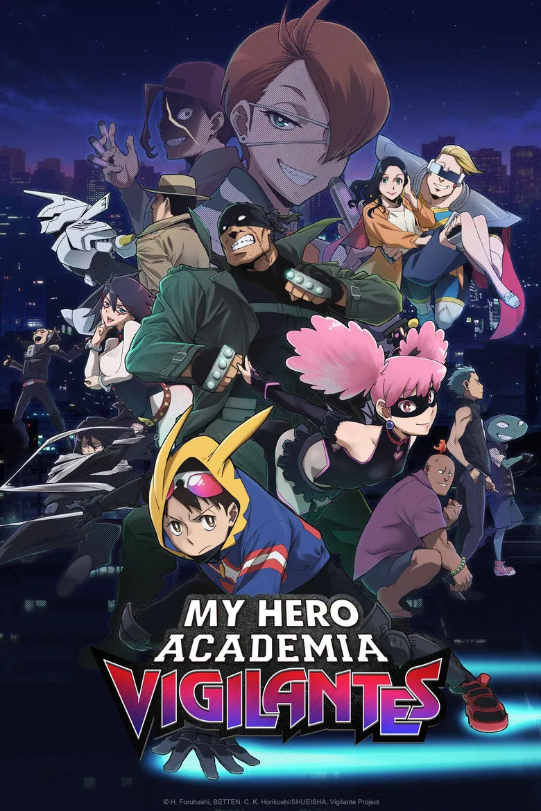 Capa de My Hero Academia: Vigilantes