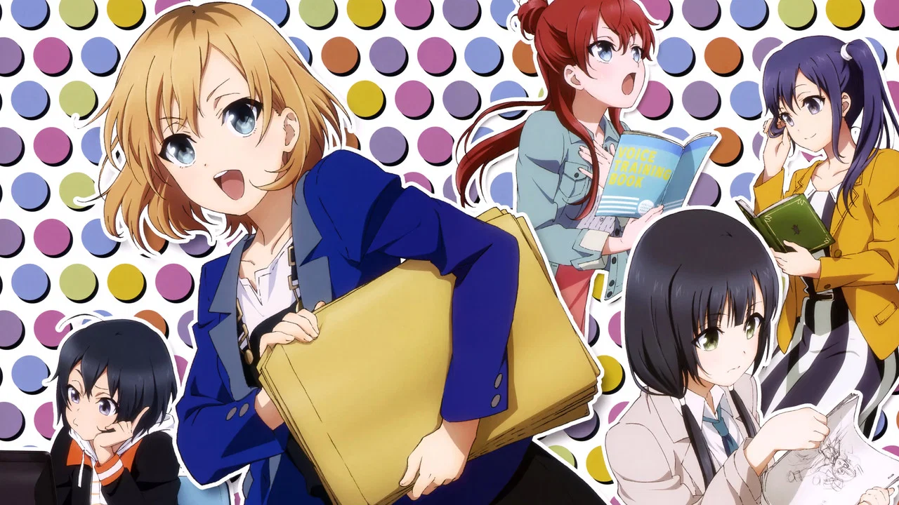 Capa de SHIROBAKO