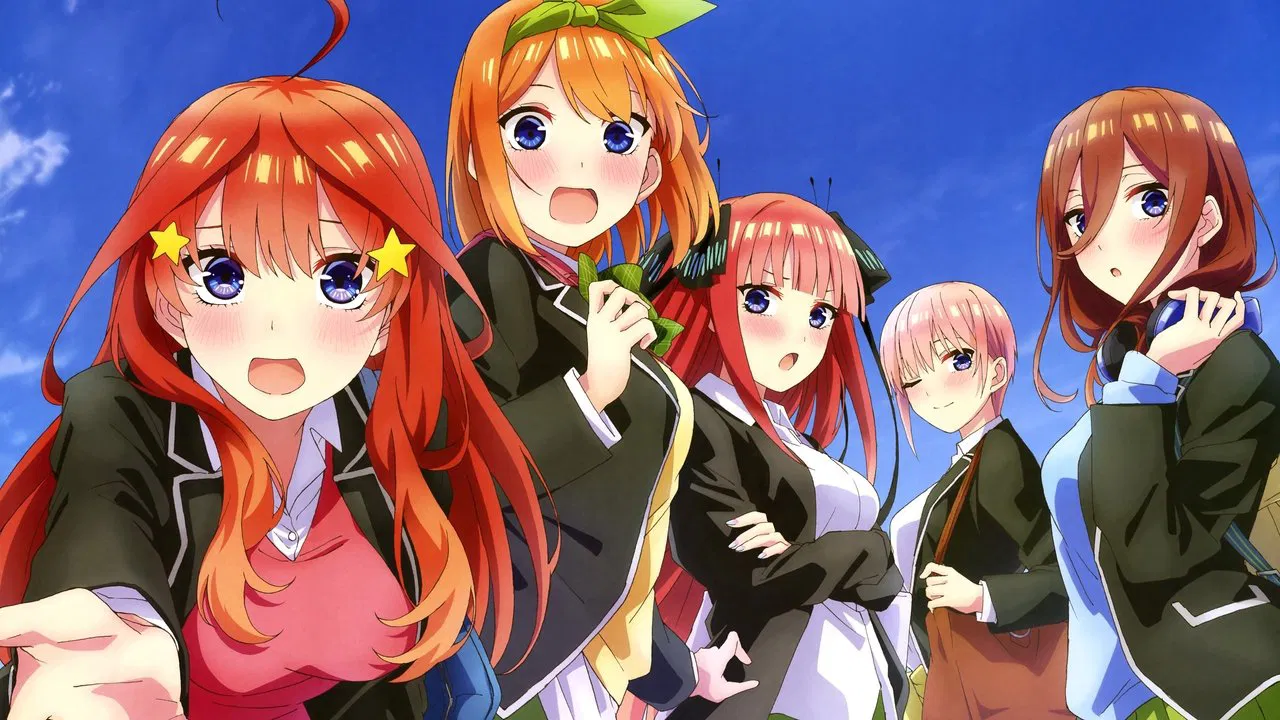 Capa de The Quintessential Quintuplets