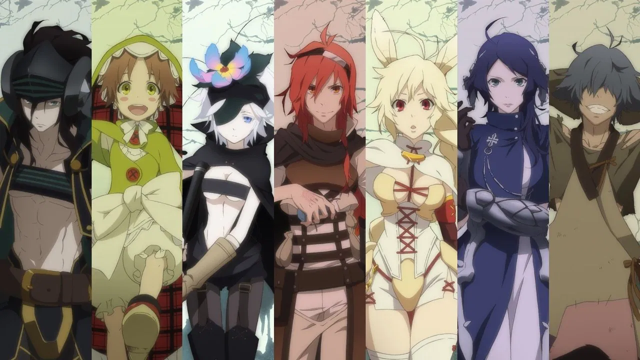 Capa de Rokka: Braves of the Six Flowers