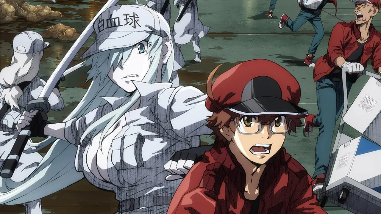 Capa de Cells at Work! CODE BLACK
