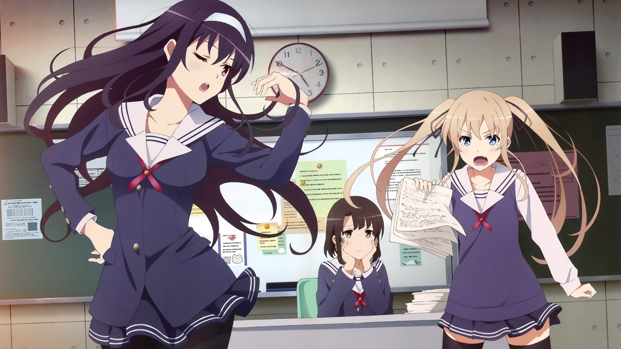 Capa de Saekano: How to Raise a Boring Girlfriend