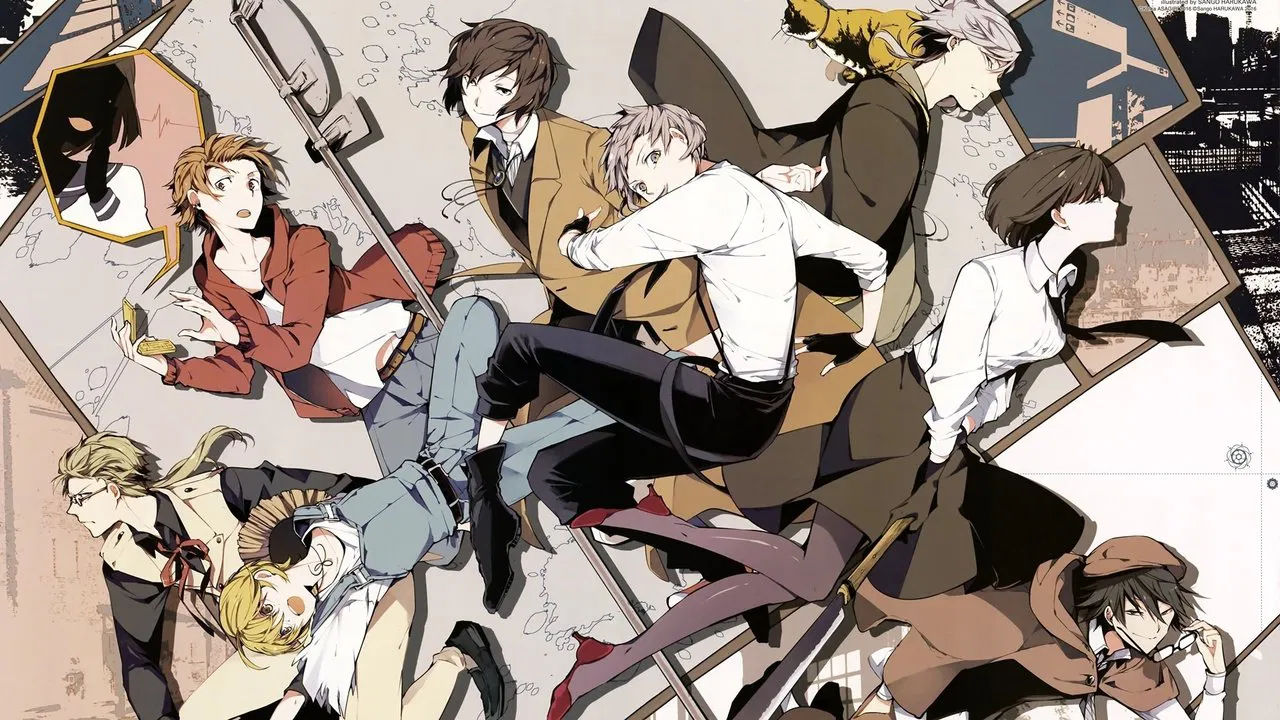 Capa de Bungo Stray Dogs