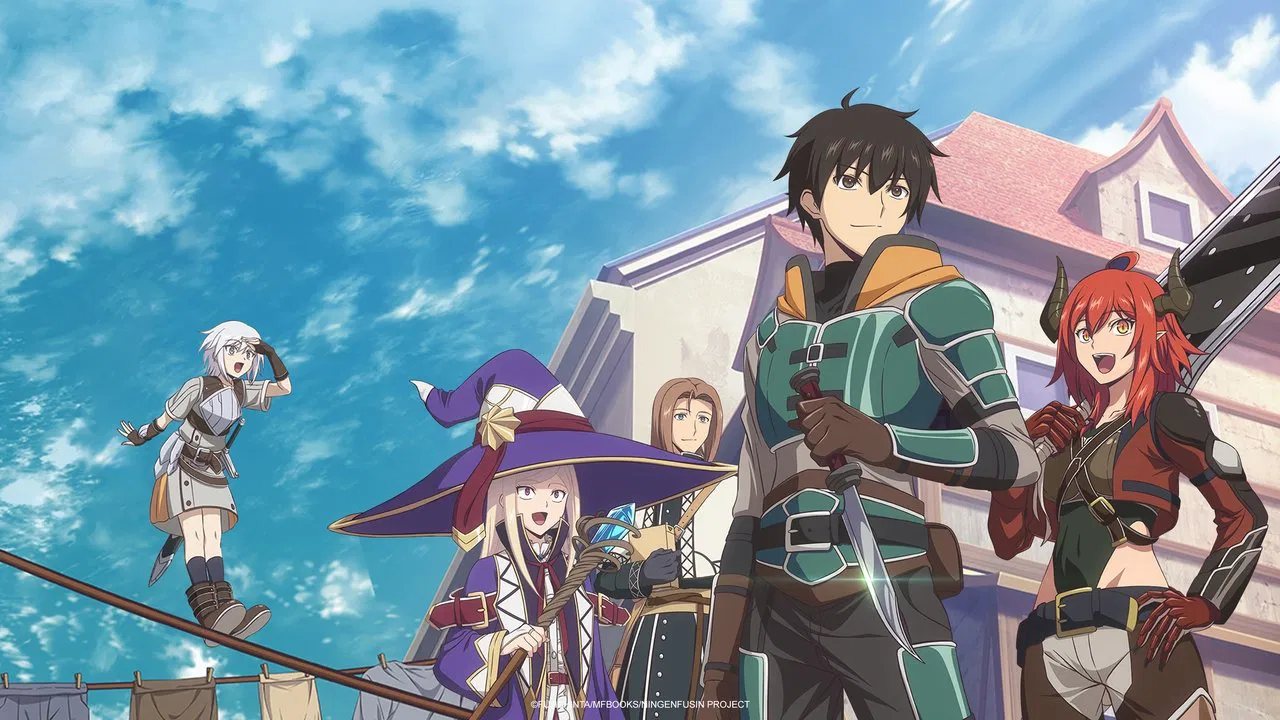 Capa de Ningen Fushin: Adventurers Who Don't Believe in Humanity Will Save the World