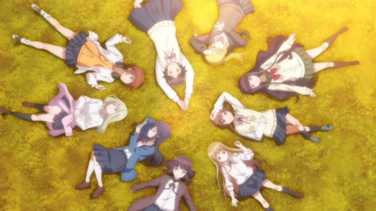Capa de Wasteful Days of High School Girls