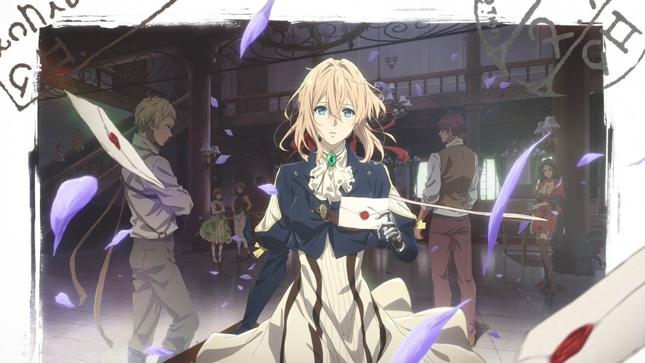 Capa de Violet Evergarden