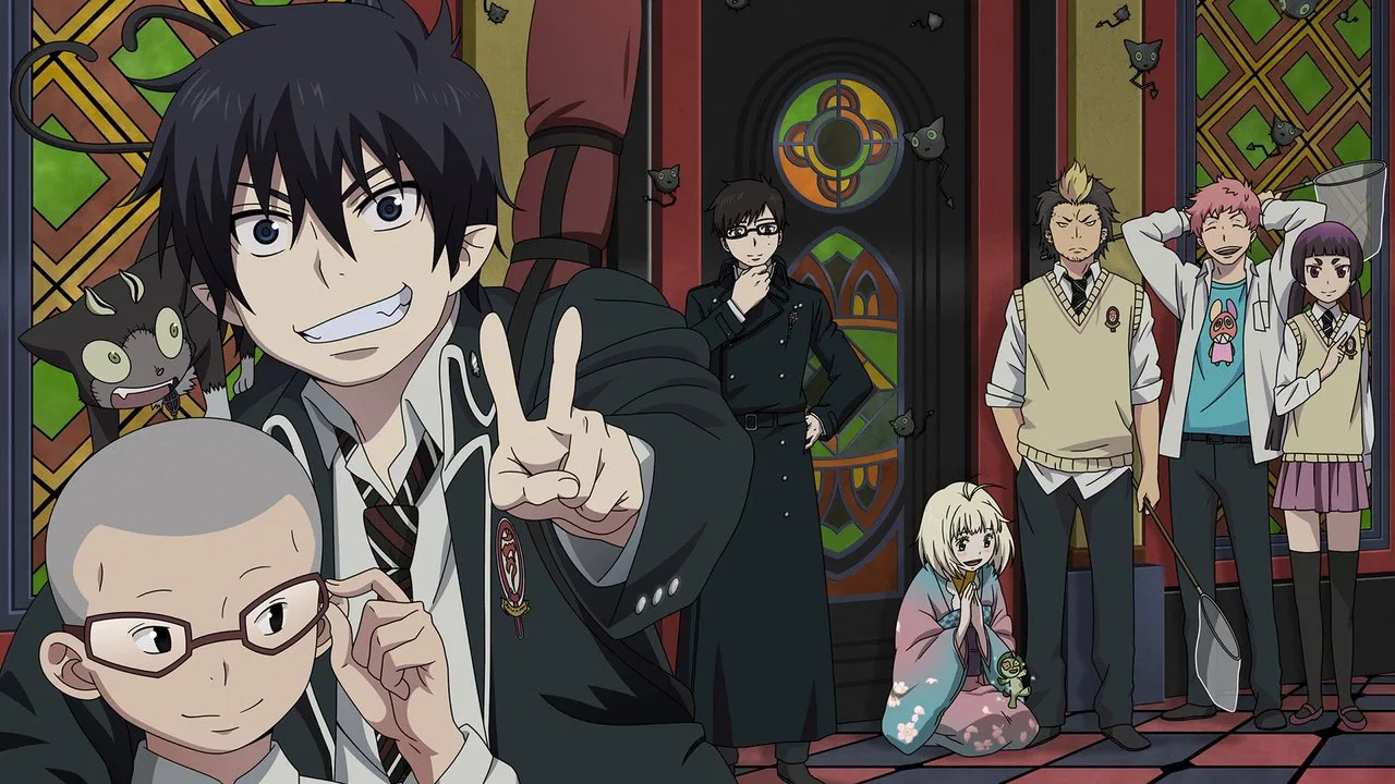 Capa de Blue Exorcist