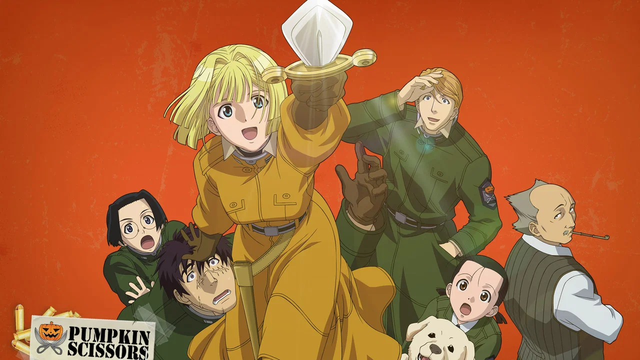 Capa de Pumpkin Scissors