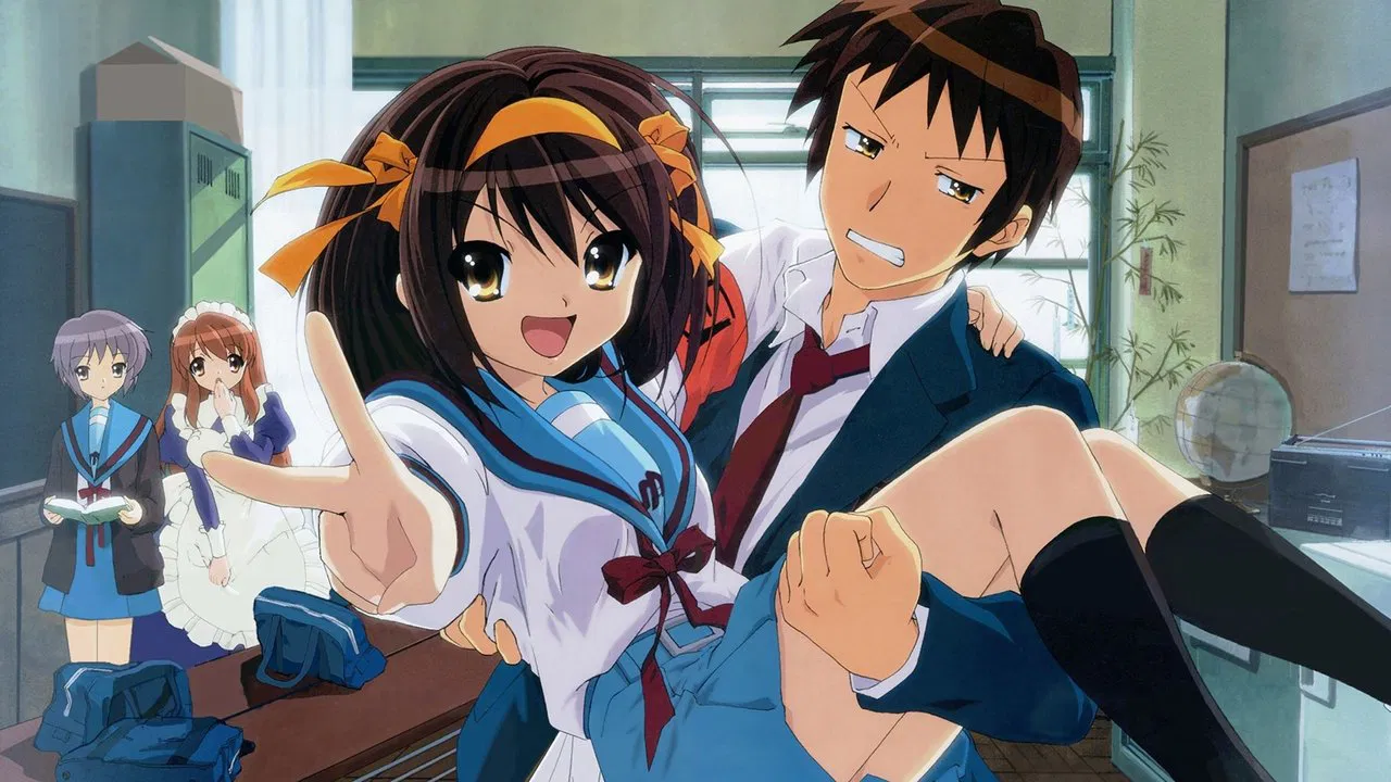 Capa de The Melancholy of Haruhi Suzumiya