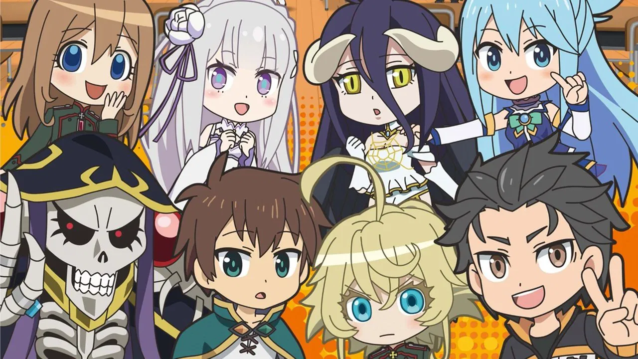Capa de Isekai Quartet