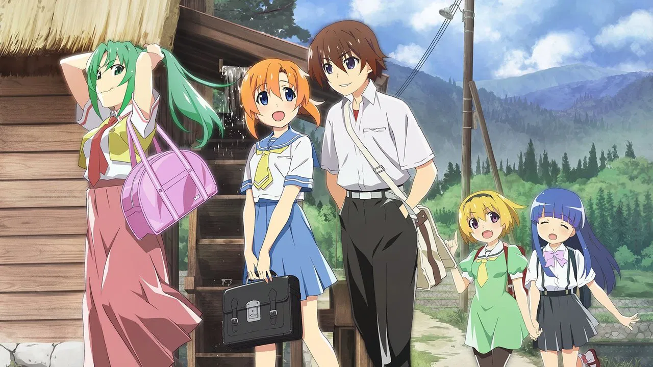 Capa de Higurashi: When They Cry - NEW