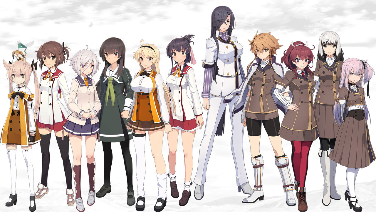 Capa de Katana Maidens: Toji no Miko